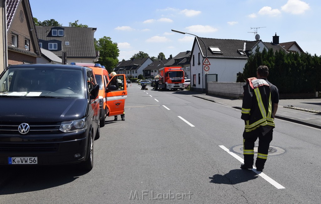 Feuer 1 Koeln Porz Grengel Waldstr P036.JPG - Miklos Laubert